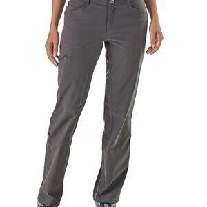 Patagonia Quandary Pants Women’s 10 Charcoal Gray Hiking Outdoor